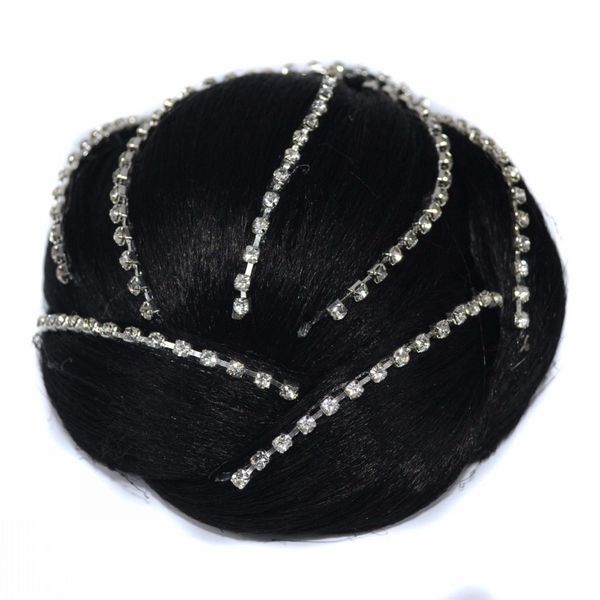 sara glittering diamond chignon lady women clip in hair bun extension hairpiece updo hair accessories 12*5cm, Black;brown
sara glittering diamond chignon lady women clip in hair bun extension hairpiece updo hair accessories 12*5cm, Black;brown