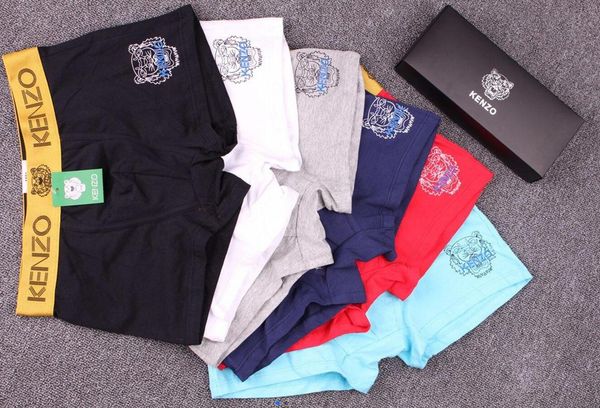 New men underwear tiger head embroidery boxer oft cotton breathable letter underpant hort luxury tight wai tband
New men underwear tiger head embroidery boxer oft cotton breathable letter underpant hort luxury tight wai tband