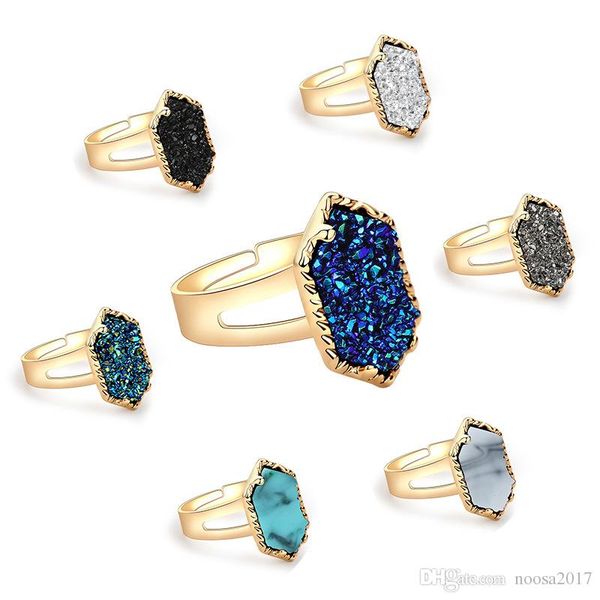 silver gold hexagon drusy druzy stone rings glittery acrylic drusy geometry chandelier rings mix 14 colors for christmas
silver gold hexagon drusy druzy stone rings glittery acrylic drusy geometry chandelier rings mix 14 colors for christmas