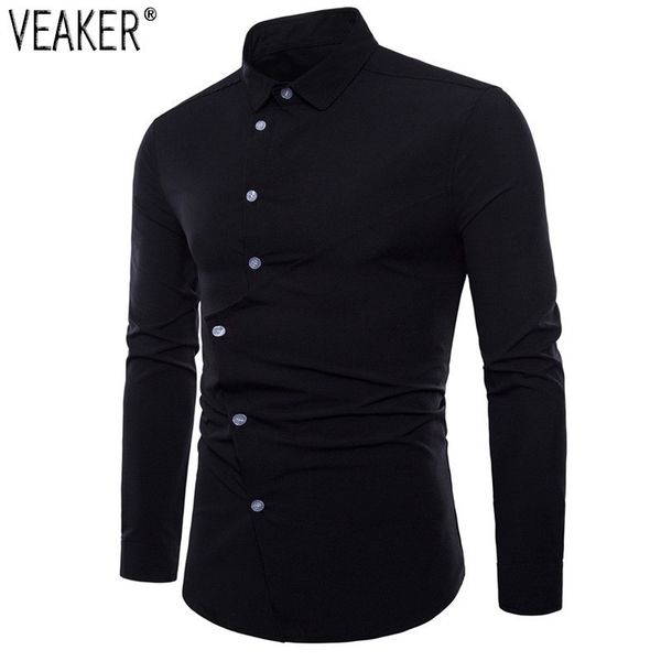 2018 autumn new men's slim fit shirt solid color long sleeve shirt solid color white black male casual business shirts
2018 autumn new men's slim fit shirt solid color long sleeve shirt solid color white black male casual business shirts