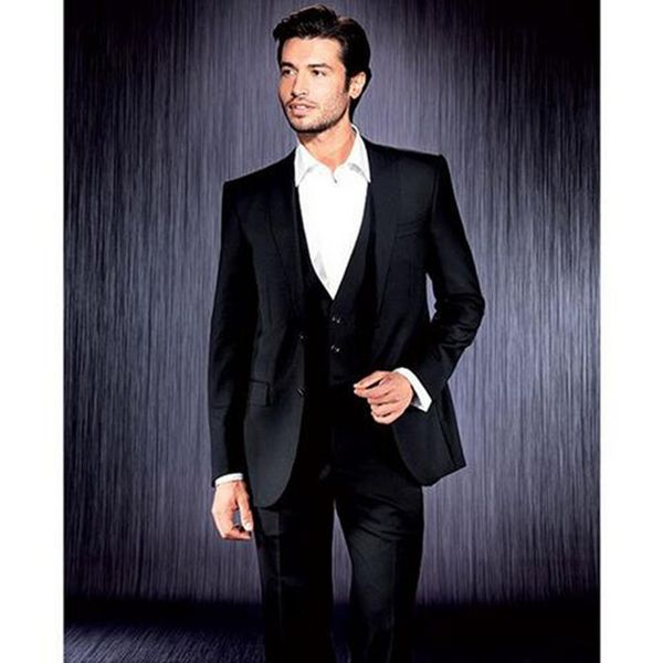 3 pieces black man suits shawl lapel groom tuxedos suits groomsman wedding tuxeods (jacket+pants+vest, White;black
3 pieces black man suits shawl lapel groom tuxedos suits groomsman wedding tuxeods (jacket+pants+vest, White;black