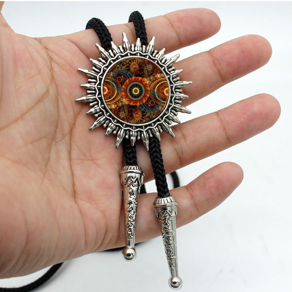 bolo-0065 new arrival fractal gear bolo tie trendy glass dome vintage steampunk mechanical gear fractal men neckties metal tie, Golden;silver
bolo-0065 new arrival fractal gear bolo tie trendy glass dome vintage steampunk mechanical gear fractal men neckties metal tie, Golden;silver