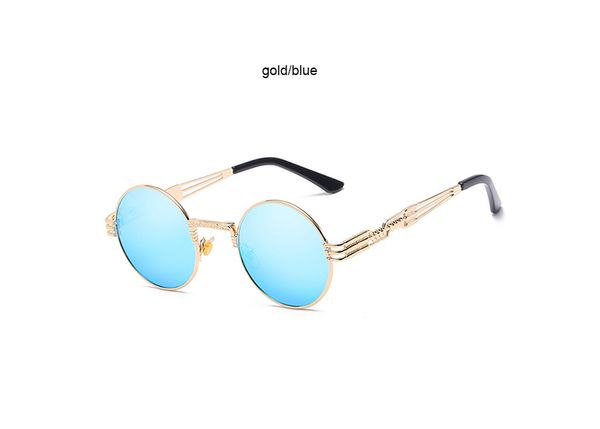 sun glasses fashion women men metal wrap eyeglasses round shades brand designer sun glasses mirror uv400 oculos, White;black
sun glasses fashion women men metal wrap eyeglasses round shades brand designer sun glasses mirror uv400 oculos, White;black