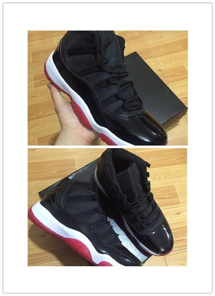 

Nike Air Jordan Retro Shoes Оптовые продажи 2018 мужчин качества 11 11s разводили баскетбольные кроссовки черные красные спортивные кроссовки спортивная обувь eur41-47