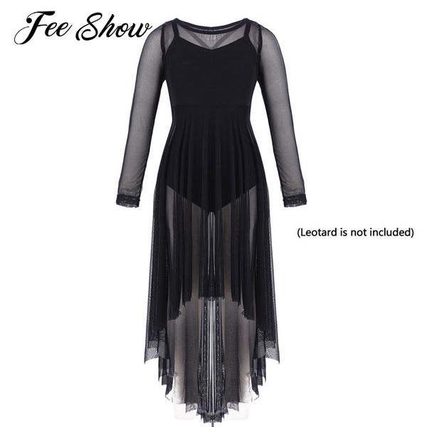 feeshow new kids girls elegant ballet dress ballroom dancewear mesh long sleeves loose fit lyrical praise dance dress for girls, Black;red
feeshow new kids girls elegant ballet dress ballroom dancewear mesh long sleeves loose fit lyrical praise dance dress for girls, Black;red