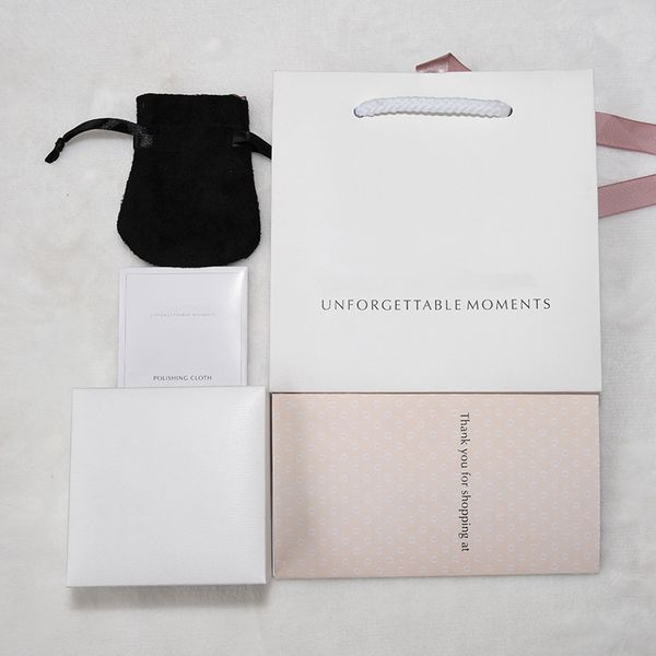 original jewelry box set silver polishing cloth velvet bag papers for pandora snake chain bracelet bangle necklace gift boxes, Black;white
original jewelry box set silver polishing cloth velvet bag papers for pandora snake chain bracelet bangle necklace gift boxes, Black;white