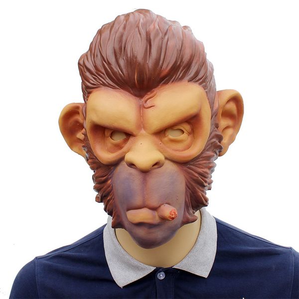 halloween mens gta smoking monkey mask theme costume accessories men funny party stage cosplay pranks headgear, Silver
halloween mens gta smoking monkey mask theme costume accessories men funny party stage cosplay pranks headgear, Silver
