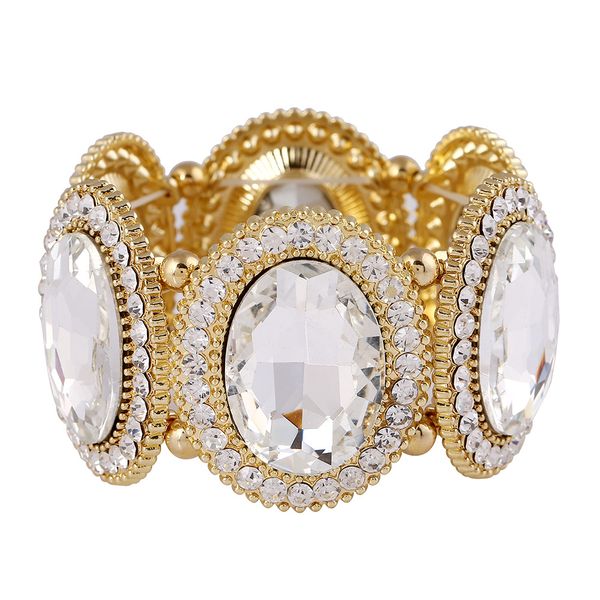 2017 new fashion romantic round crystal bracelets for women zinc alloy jewelry gold color wide bracelet bangle pulseiras, Black
2017 new fashion romantic round crystal bracelets for women zinc alloy jewelry gold color wide bracelet bangle pulseiras, Black