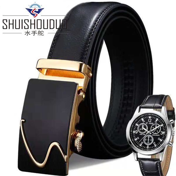 genuine leather belts for men male automatic ratchet buckle send fashionsunglasses, Black;brown
genuine leather belts for men male automatic ratchet buckle send fashionsunglasses, Black;brown