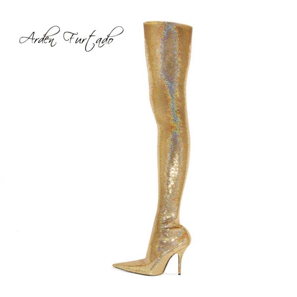 2018 autumn winter fashion stiletto high heels silver gold sequined cloth over the knee thigh high stretch boots women's shoes48, Black
2018 autumn winter fashion stiletto high heels silver gold sequined cloth over the knee thigh high stretch boots women's shoes48, Black