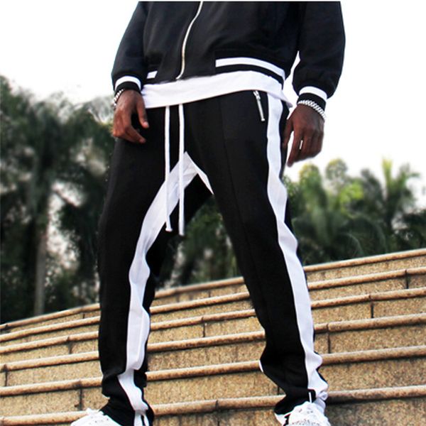 sports cotton pants men stripe pocket overalls casual pocket sport work casual elastic waist pants #0913 a#487, Black
sports cotton pants men stripe pocket overalls casual pocket sport work casual elastic waist pants #0913 a#487, Black
