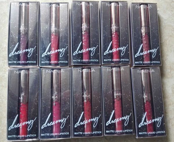 nabla holiday collection dreamy 10 colors matte liquid lipstick metal waterproof lipstick by epacket dhl hipping
nabla holiday collection dreamy 10 colors matte liquid lipstick metal waterproof lipstick by epacket dhl hipping