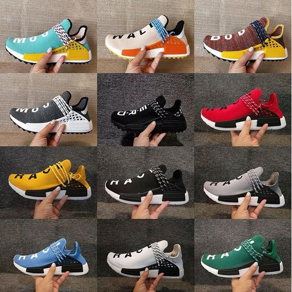 WholeSale Original Human Race Pharrell Williams Hu trail NERD Men Running Shoes Women noble ink core Black White Red Sport Sneaker Shoes
WholeSale Original Human Race Pharrell Williams Hu trail NERD Men Running Shoes Women noble ink core Black White Red Sport Sneaker Shoes