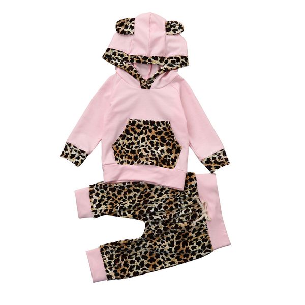 telotuny newborn baby girl clothes set leopard print hoodies hooded trouser outfits kit c0416, White
telotuny newborn baby girl clothes set leopard print hoodies hooded trouser outfits kit c0416, White