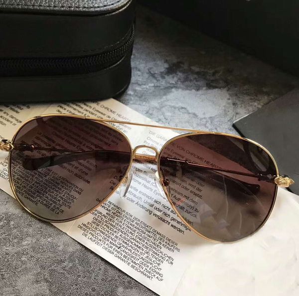 men gold/brown pilot glasses accessories balls luxury designer sunglasses eyewear new with box, White;black
men gold/brown pilot glasses accessories balls luxury designer sunglasses eyewear new with box, White;black