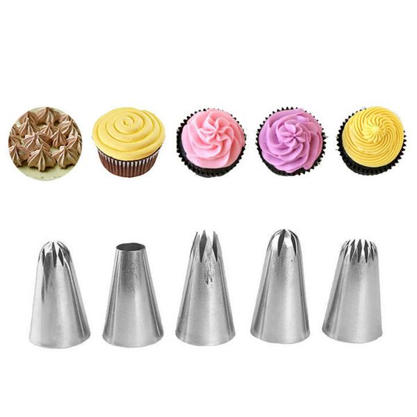 5pcs 304 stainless steel diy craft flower rotating icing piping nozzles cream petal pastry cake decorating tips
5pcs 304 stainless steel diy craft flower rotating icing piping nozzles cream petal pastry cake decorating tips