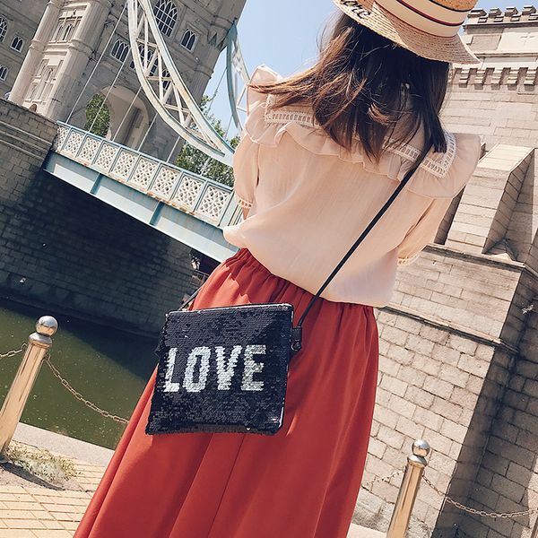 2018 new casual shinning glitter sequin shoulder bags for girls mini outdoor bags travel mixed colors
2018 new casual shinning glitter sequin shoulder bags for girls mini outdoor bags travel mixed colors