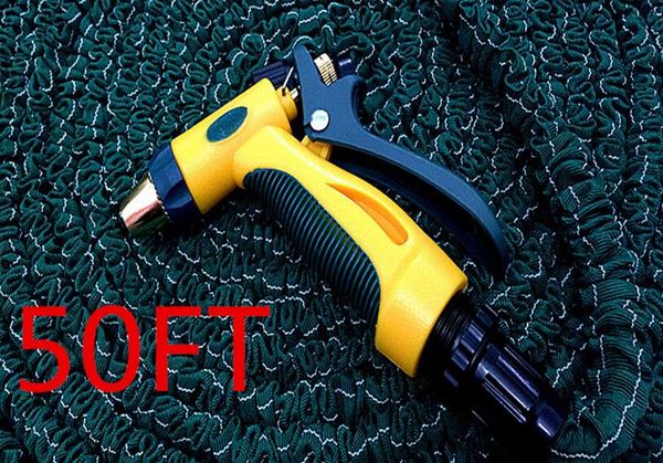 50ft multipurpose triple extendable elasticity magic garden hose car washing water gun watering kits
50ft multipurpose triple extendable elasticity magic garden hose car washing water gun watering kits