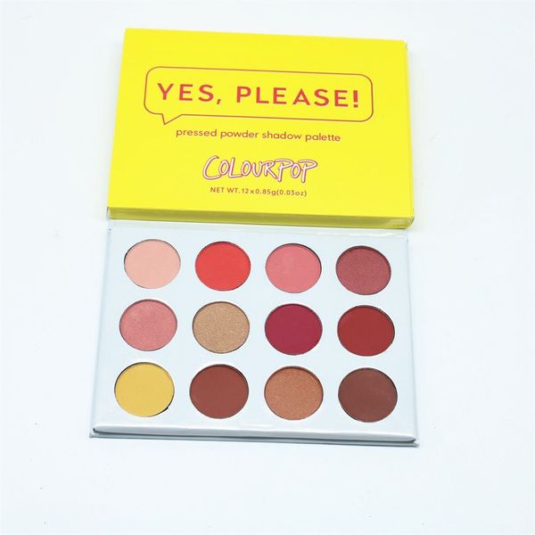 ColorPop 12 Colors Yes Please /SHE Fen Rose Matte Shimmer Eyeshadow Powde Palette Eye Shadow Beauty Makeup Palettes de maquillage
ColorPop 12 Colors Yes Please /SHE Fen Rose Matte Shimmer Eyeshadow Powde Palette Eye Shadow Beauty Makeup Palettes de maquillage