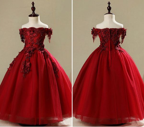 lovely wine silver bateau tulle applique flower girl dresses girls' pageant dresses holidays dresses birthday skirt custom sz 2-14 df62, White;blue
lovely wine silver bateau tulle applique flower girl dresses girls' pageant dresses holidays dresses birthday skirt custom sz 2-14 df62, White;blue