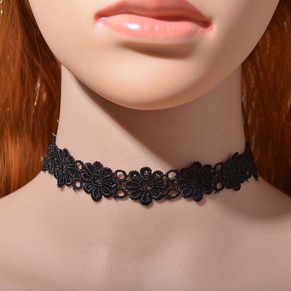 pink white black full hollow lace flower connected extender chain sweet choker personalized necklace for women, Golden;silver
pink white black full hollow lace flower connected extender chain sweet choker personalized necklace for women, Golden;silver