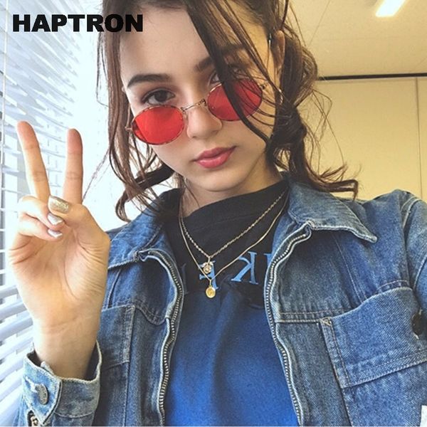 retro oval sunglasses women brand designer small black 2018 vintage retro sun glasses red yellow lens for female, White;black
retro oval sunglasses women brand designer small black 2018 vintage retro sun glasses red yellow lens for female, White;black