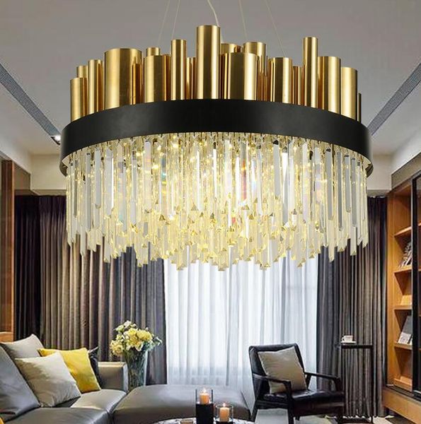luxurious modern led crystal lights stainless steel simple atmospheric art nordic light villa restaurant crystal lamp
luxurious modern led crystal lights stainless steel simple atmospheric art nordic light villa restaurant crystal lamp