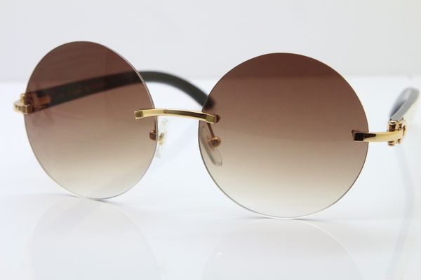 rimless 3524012 black inside white buffalo horn sunglasses men women trimming lens glasses c decoration gold frame size:57-18-140mm
rimless 3524012 black inside white buffalo horn sunglasses men women trimming lens glasses c decoration gold frame size:57-18-140mm