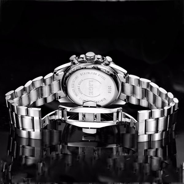 2018 new lige mens watches satch sport waterproof quartz watch man fashion business clock relogio masculino, Slivery;brown
2018 new lige mens watches satch sport waterproof quartz watch man fashion business clock relogio masculino, Slivery;brown