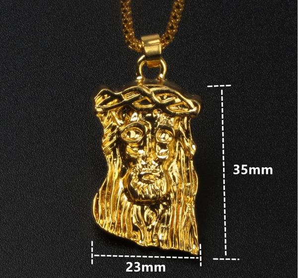 men necklace gift gold filled jesus piece pendant necklace for men women hip hop jewelry gold chunky chain long necklace, Silver
men necklace gift gold filled jesus piece pendant necklace for men women hip hop jewelry gold chunky chain long necklace, Silver
