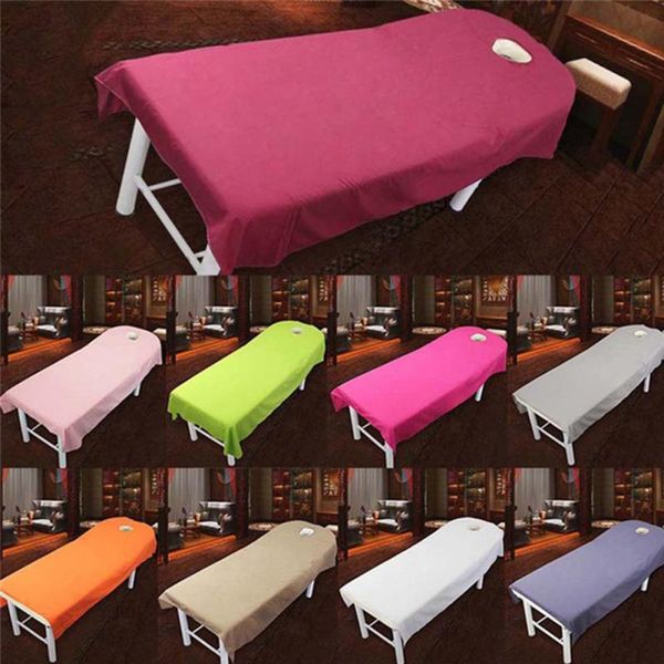 9 colors professional cosmetic salon sheets spa massage treatment bed table cover sheets with hole cosmetic sheet
9 colors professional cosmetic salon sheets spa massage treatment bed table cover sheets with hole cosmetic sheet