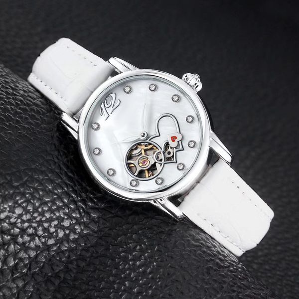 heart fashion female women for valentine dress rhinestone gift mechanical automatic dial wrist watch watches ladies love flywheel wgin, Slivery;brown
heart fashion female women for valentine dress rhinestone gift mechanical automatic dial wrist watch watches ladies love flywheel wgin, Slivery;brown