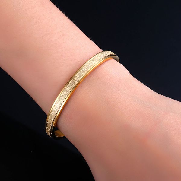 simple titanium stainless steel punk love bracelets bangles grind arenaceous frosted bracelet for women men couple jewelry j35, White
simple titanium stainless steel punk love bracelets bangles grind arenaceous frosted bracelet for women men couple jewelry j35, White