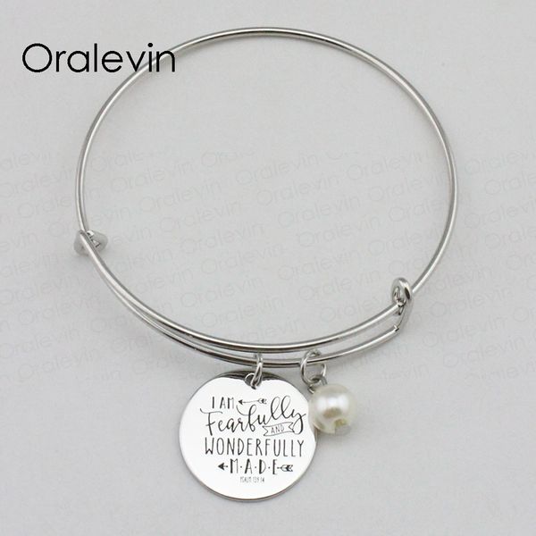 i am fearfully and wonderfully made inspirational hand stamped engraved custom charm pendant bracelet jewelry,10pcs/lot,#ln2350b, Black
i am fearfully and wonderfully made inspirational hand stamped engraved custom charm pendant bracelet jewelry,10pcs/lot,#ln2350b, Black