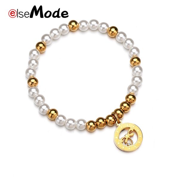 elsemode cute handmade butterfly/owl/dragonfly pearl pendant bracelets for women stainless steel romantic jewelry accessories, Black
elsemode cute handmade butterfly/owl/dragonfly pearl pendant bracelets for women stainless steel romantic jewelry accessories, Black
