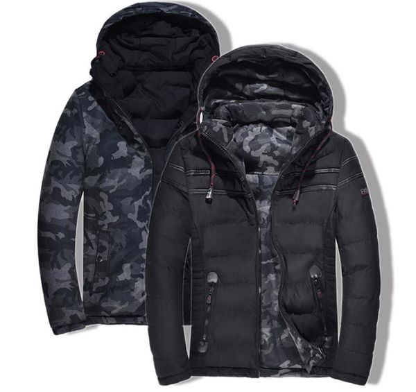 winter new men's cotton jacket casual hooded thick coat down jacket solid color large size parkas m-3xl, Black
winter new men's cotton jacket casual hooded thick coat down jacket solid color large size parkas m-3xl, Black
