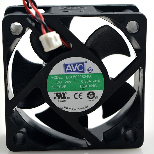 original avc 5cm 5020 24v ds05020s24u two wire inverter heat sink fan for 0.30a
original avc 5cm 5020 24v ds05020s24u two wire inverter heat sink fan for 0.30a