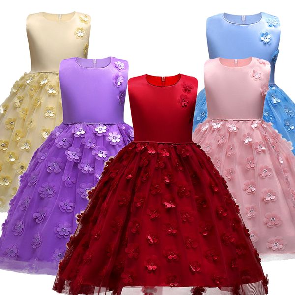 children lace flower princess girl dress wedding birthday party girl kids evening prom dresses, Red;yellow
children lace flower princess girl dress wedding birthday party girl kids evening prom dresses, Red;yellow