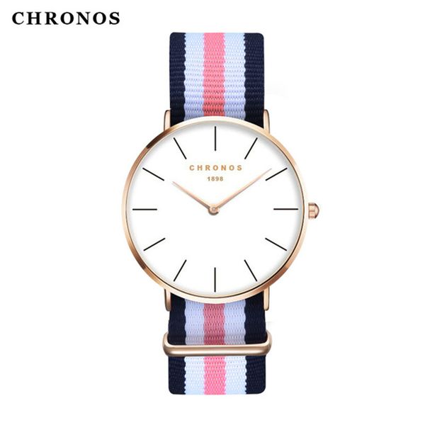 brand chronos watches men women fashion casual sport clock classical nylon male quartz wrist watch relogio masculino feminino, Slivery;brown
brand chronos watches men women fashion casual sport clock classical nylon male quartz wrist watch relogio masculino feminino, Slivery;brown
