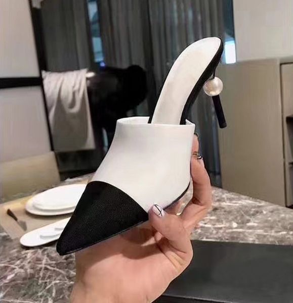 Designer Women Pearl Extreme High Heels Slippers Leather Beige Black Sandals Catwalk Heels Pumps Woman Dress Prom Shoes
Designer Women Pearl Extreme High Heels Slippers Leather Beige Black Sandals Catwalk Heels Pumps Woman Dress Prom Shoes