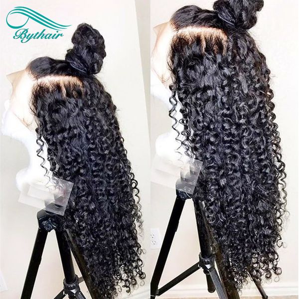 bythair deep curly lace front human hair wigs pre plucked hairline brazilian virgin hair full lace wig with baby hair natural color, Black;brown
bythair deep curly lace front human hair wigs pre plucked hairline brazilian virgin hair full lace wig with baby hair natural color, Black;brown