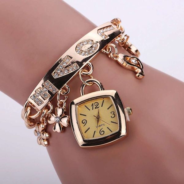 ladies watch fashion and leisure bracelet watch women's artificial crystal quartz love clock lady mont, Slivery;brown
ladies watch fashion and leisure bracelet watch women's artificial crystal quartz love clock lady mont, Slivery;brown