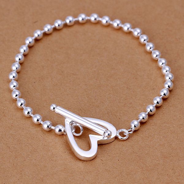 fine 925 sterling silver link bracelet,xmas new style 925silver beads for women men fashion jewelry lovely italy percing xh173, Black
fine 925 sterling silver link bracelet,xmas new style 925silver beads for women men fashion jewelry lovely italy percing xh173, Black