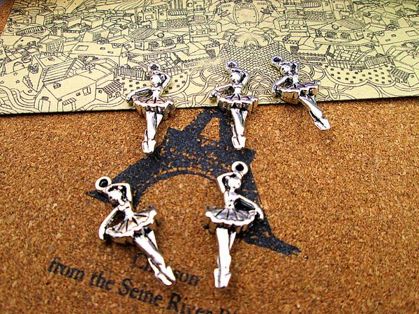 45pcs--31*14mm antique silver plated double side dancing girl charms, ballet charms pendants, Bronze;silver
45pcs--31*14mm antique silver plated double side dancing girl charms, ballet charms pendants, Bronze;silver