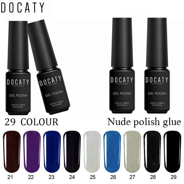 docaty long lasting luckly colorful gel nail polish semi permanent enamels pure colors nail primer uv soak off gel polish, Red;pink
docaty long lasting luckly colorful gel nail polish semi permanent enamels pure colors nail primer uv soak off gel polish, Red;pink