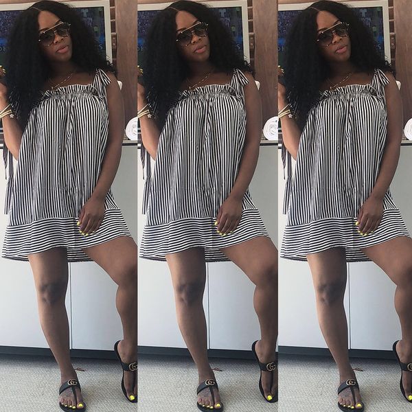 black and white striped dress nightclub women's casual dresses nightclub skirts women's short skirts dresses, Black;gray
black and white striped dress nightclub women's casual dresses nightclub skirts women's short skirts dresses, Black;gray