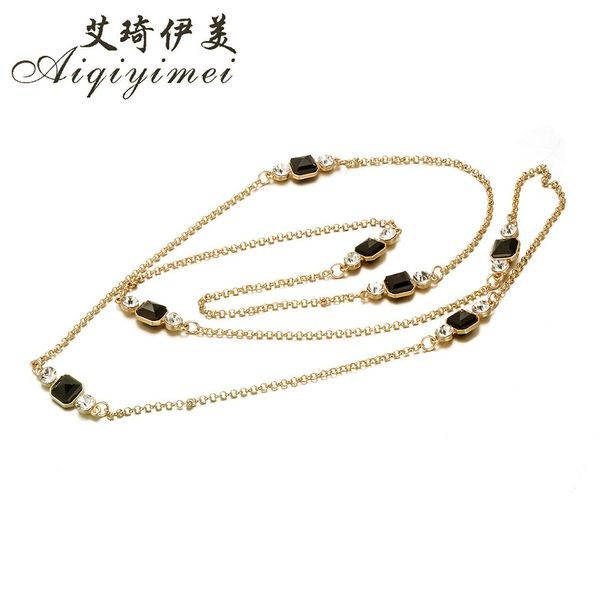 fashion bijoux bohemia overlength rock sweater chain necklaces 2016 female trendy chain long necklace for women jewelry, Silver
fashion bijoux bohemia overlength rock sweater chain necklaces 2016 female trendy chain long necklace for women jewelry, Silver