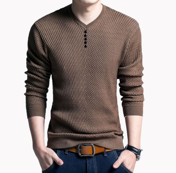 свитер мужчин повседневная v-образным вырезом пуловер осень slim fit длинный рукав рубашки мужские свитера трикотажные кашемировая шерсть тя, Black
свитер мужчин повседневная v-образным вырезом пуловер осень slim fit длинный рукав рубашки мужские свитера трикотажные кашемировая шерсть тя, Black