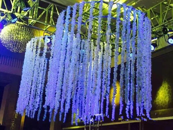 2021 romantic silk artificial flowers wedding party simulation wisteria vine long plant home room office garden arch decoration flowers
2021 romantic silk artificial flowers wedding party simulation wisteria vine long plant home room office garden arch decoration flowers