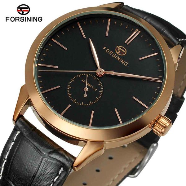 forsining men watch automatic mechanical mens watches army sport real leather band male clock new 0066, Slivery;brown
forsining men watch automatic mechanical mens watches army sport real leather band male clock new 0066, Slivery;brown